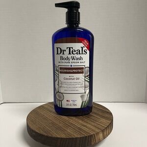 Dr Teal's Nourish & Protect Body Wash with Coconut Oil - Blue